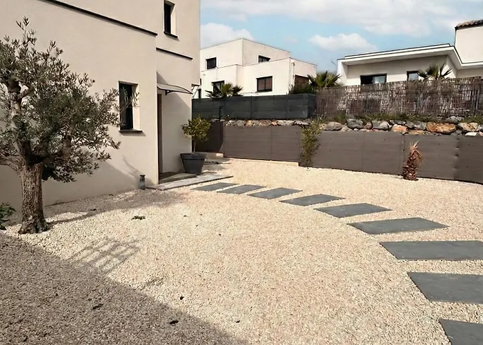 Tropical Chic - Private Pool & Billards Villa Sérignan